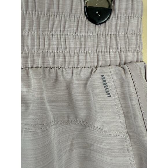 Adidas Women's Size S Light Pink Running Shorts Aeroready Activewear Sport - Picture 6 of 12